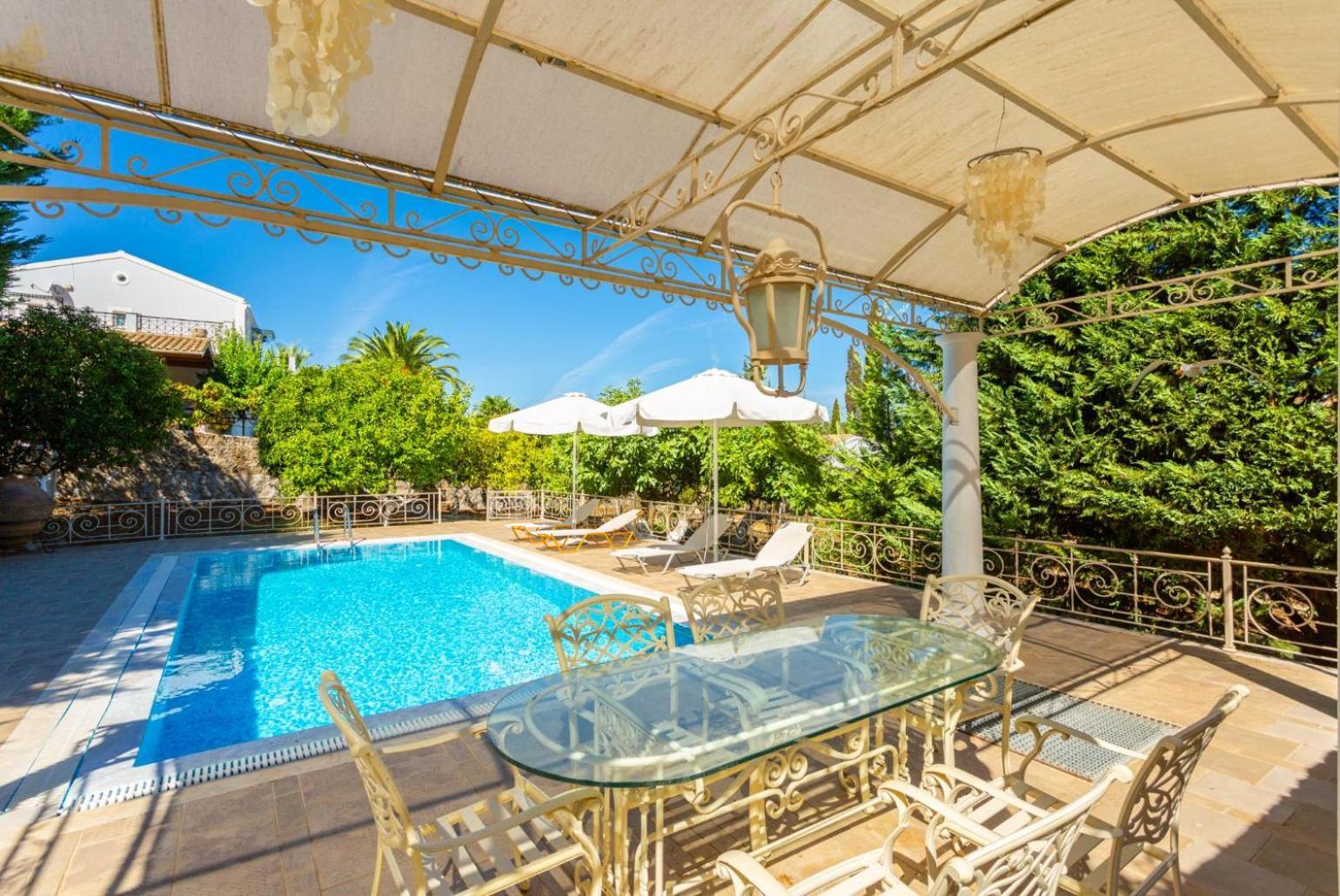 Villa Golden Tiara Agioi Deka  Exterior foto